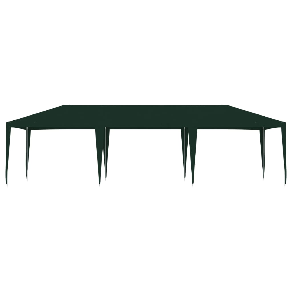 Profi-Partyzelt 4×9 m Grün 90 g/m²