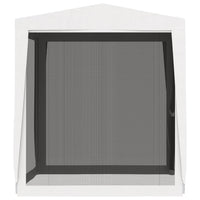 Thumbnail for Partyzelt mit 4 Netz-Seitenwänden 2 x 2 m Weiß