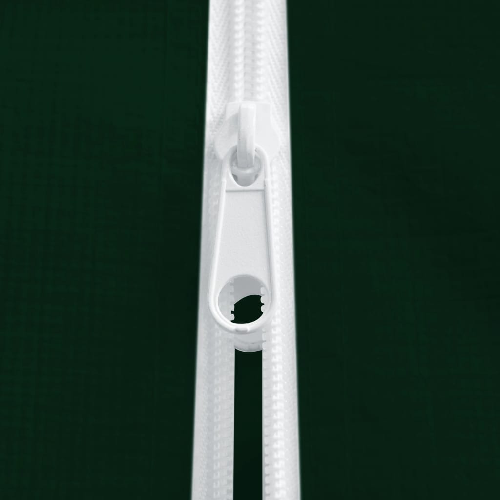 Profi-Partyzelt mit Seitenwänden 2,5×2,5m Grün 90 g/m²