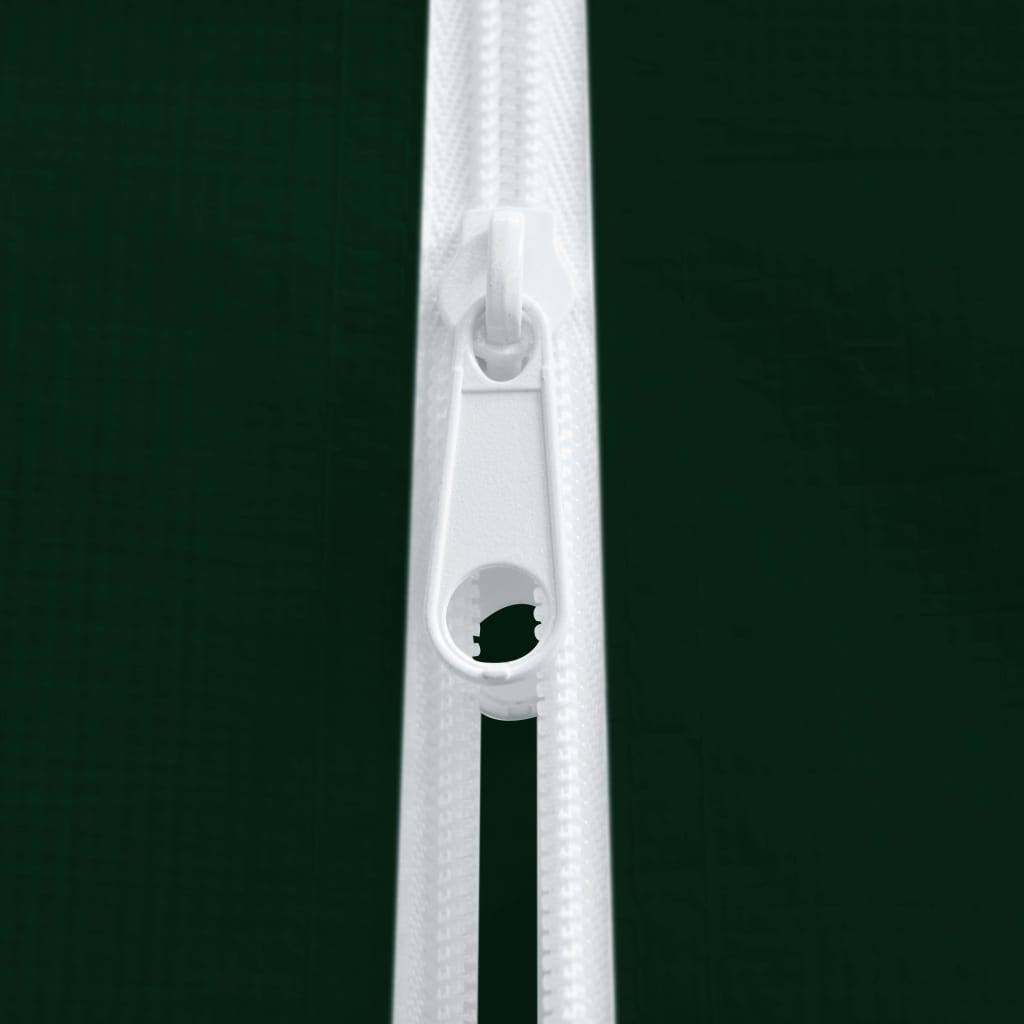 Profi-Partyzelt mit Seitenwänden 4×4 m Grün 90 g/m²