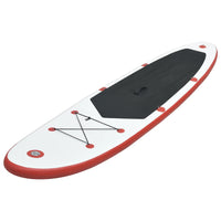 Thumbnail for Stand Up Paddle Surfboard SUP Aufblasbar Rot und Weiß