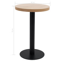 Thumbnail for Bistrotisch Hellbraun 50 cm MDF
