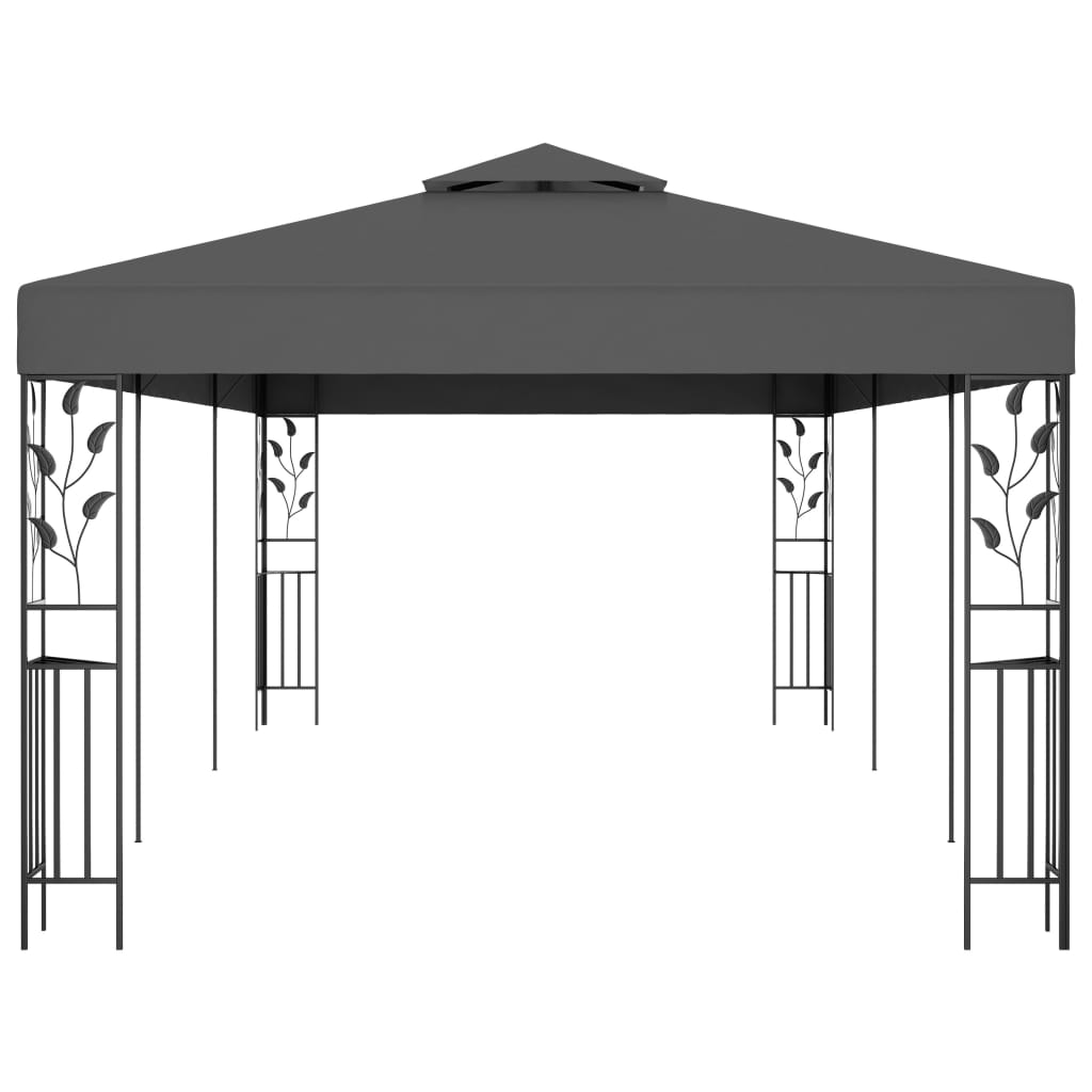 Pavillon 3x6 m Anthrazit