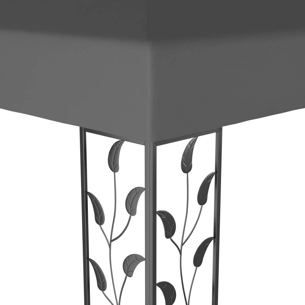 Pavillon 3x6 m Anthrazit