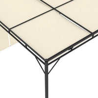 Thumbnail for Gartenpavillon mit Seitenvorhang 3x3x2,25 m Creme