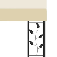 Thumbnail for Wand-Pavillon 6x3x2,5 m Cremeweiß