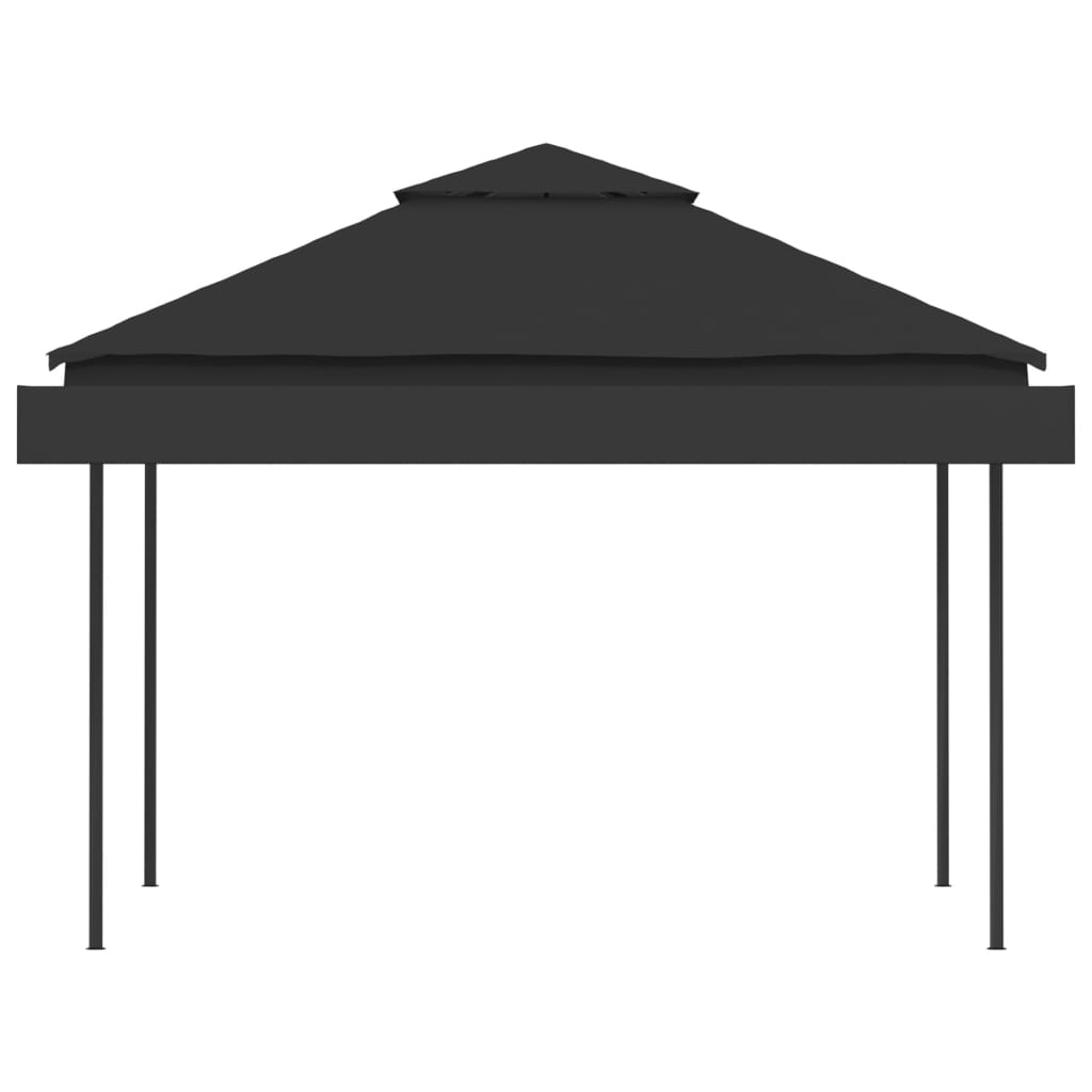 Pavillon mit Doppelt Erweiterten Dächern 3x3x2,75 cm 180 g/m²