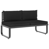 Thumbnail for 5-tlg. Garten-Ecksofa-Set mit Auflagen Aluminium und WPC