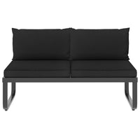 Thumbnail for 5-tlg. Garten-Ecksofa-Set mit Auflagen Aluminium und WPC