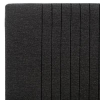 Thumbnail for Bettgestell Dunkelgrau Stoff 90×200 cm