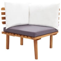 Thumbnail for 6-tlg. Garten-Lounge-Set Massivholz Akazie