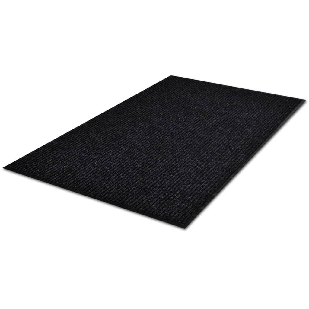 Türmatte Schwarz 120x220 cm PVC