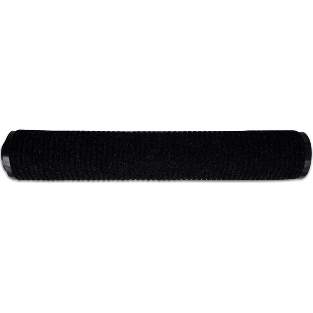 Türmatte Schwarz 120x220 cm PVC