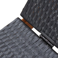 Thumbnail for Sonnenliege Poly Rattan und Akazie Massivholz