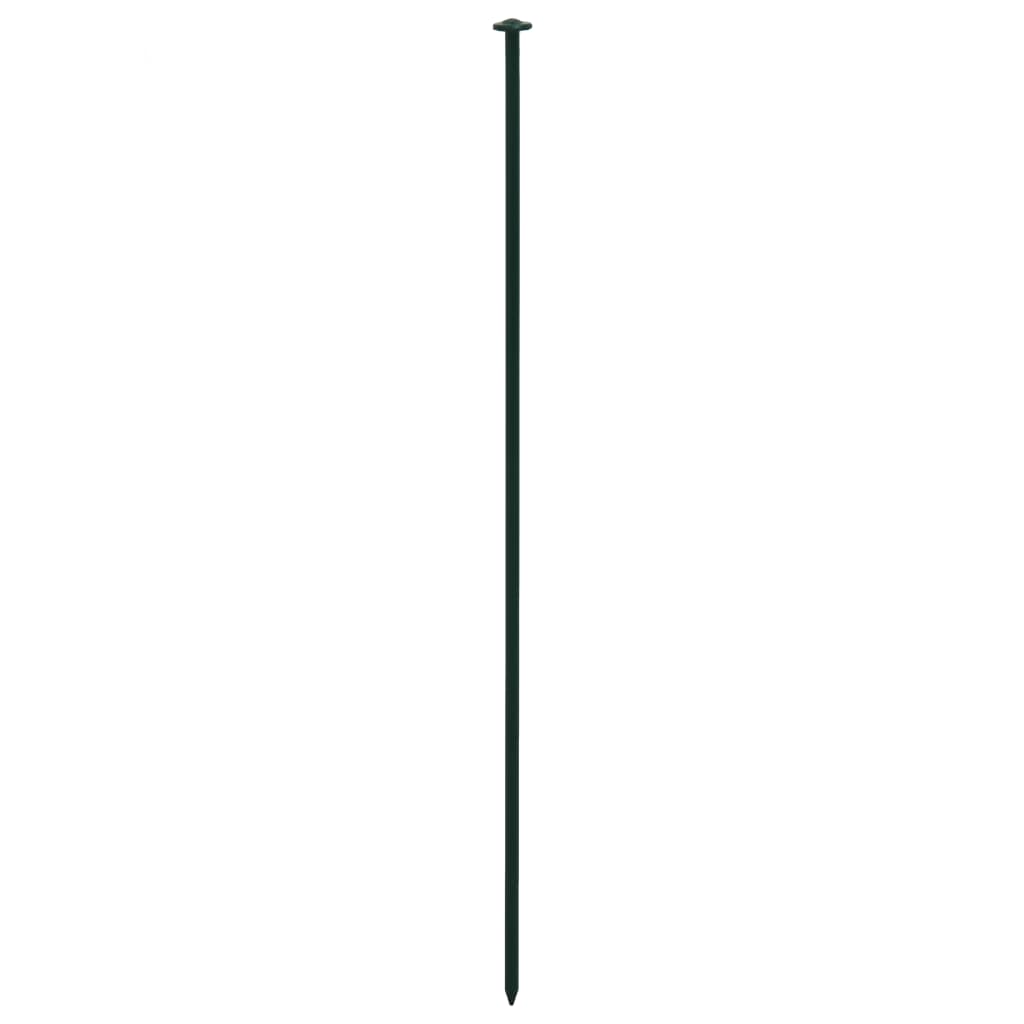 Teichzaun-Set Oberbogen 77,3 x 26 cm Grün