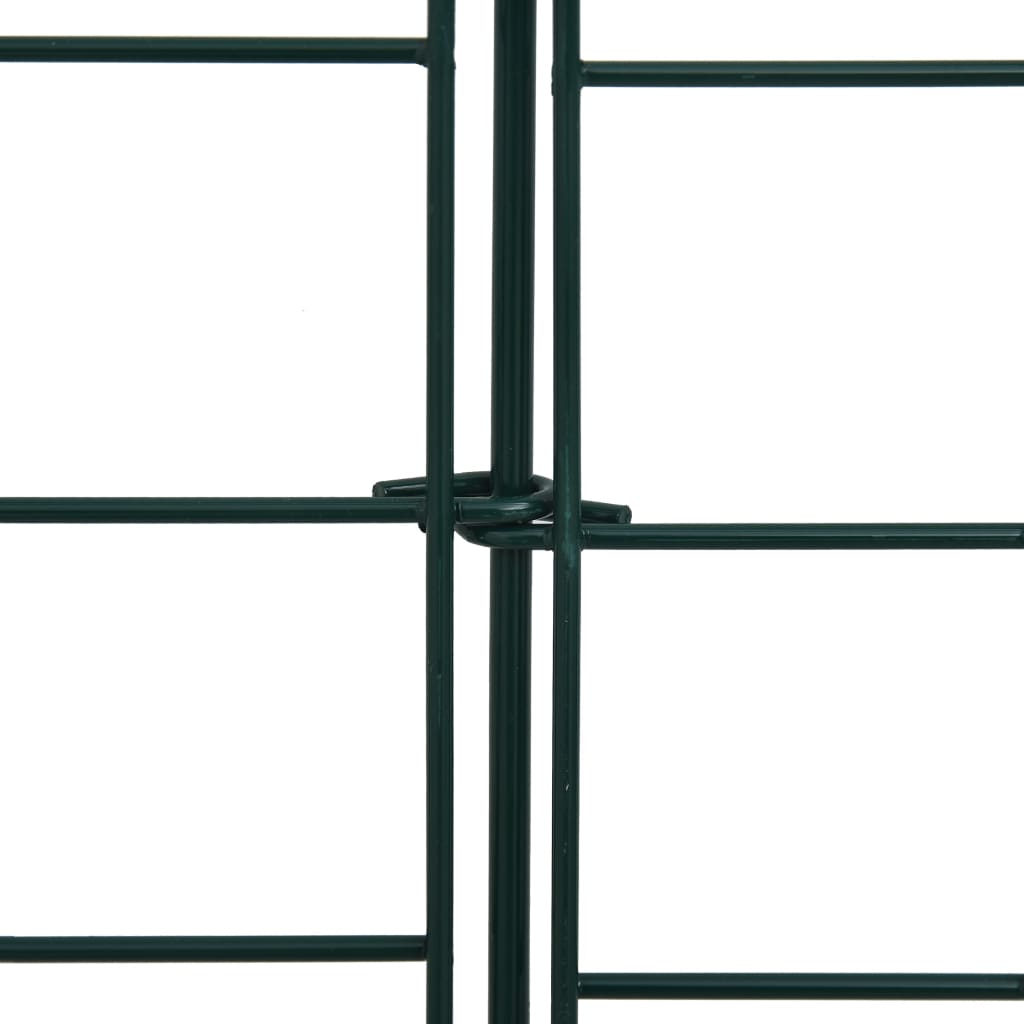 Teichzaun-Set Oberbogen 77,5 x 78,5 cm Grün