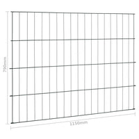 Thumbnail for Teichzaun-Set 115 x 79 cm Grün