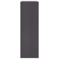 Thumbnail for Bücherregal Grau 60x24x74,5 cm Holzwerkstoff