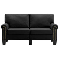 Thumbnail for 2-Sitzer-Sofa Schwarz Stoff