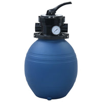 Thumbnail for Pool-Sandfilter mit 4-Wege-Ventil Blau 300 mm