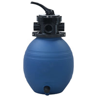 Thumbnail for Pool-Sandfilter mit 4-Wege-Ventil Blau 300 mm