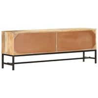 Thumbnail for TV-Schrank 140×30×50 cm Massivholz Mango