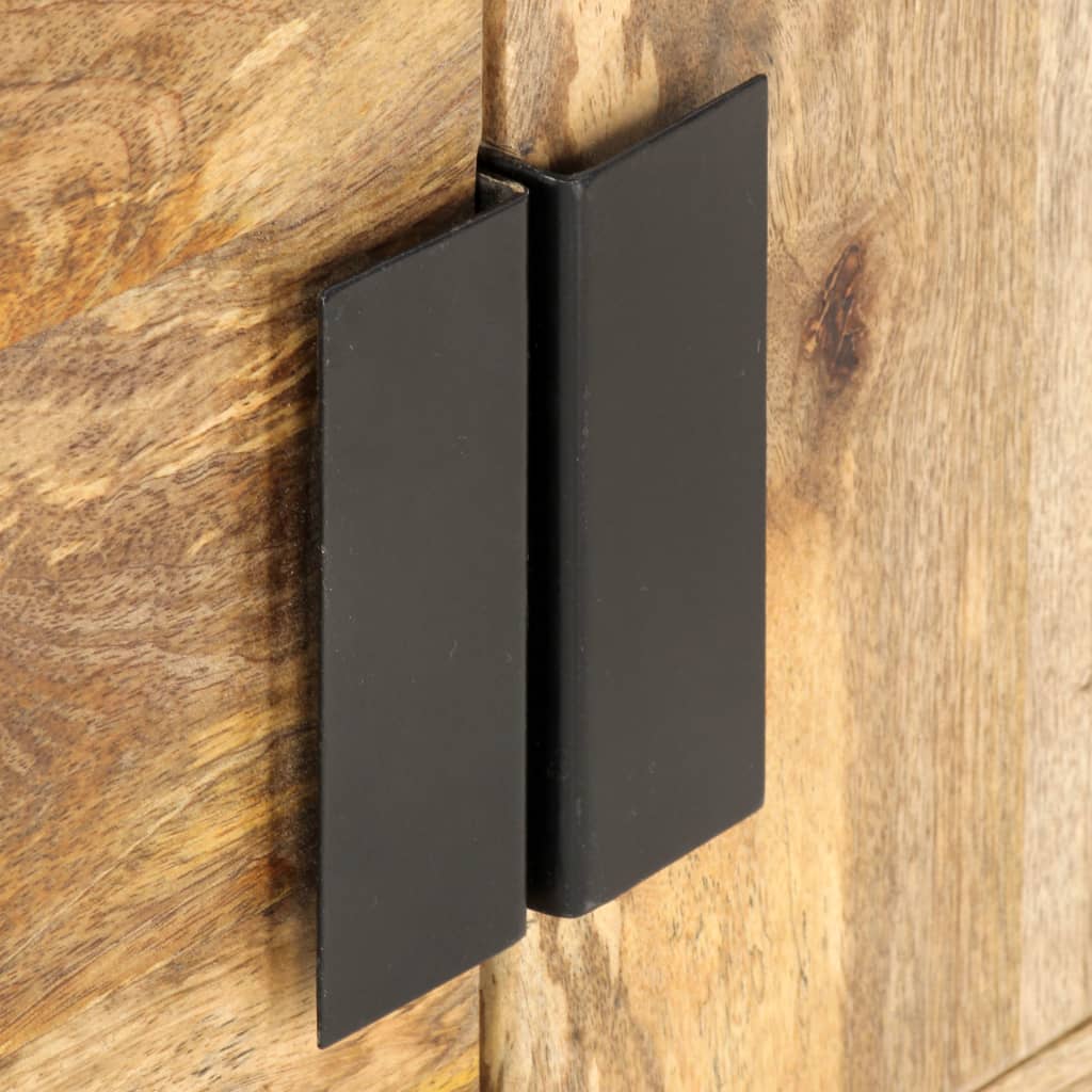 TV-Schrank 140×30×50 cm Massivholz Mango