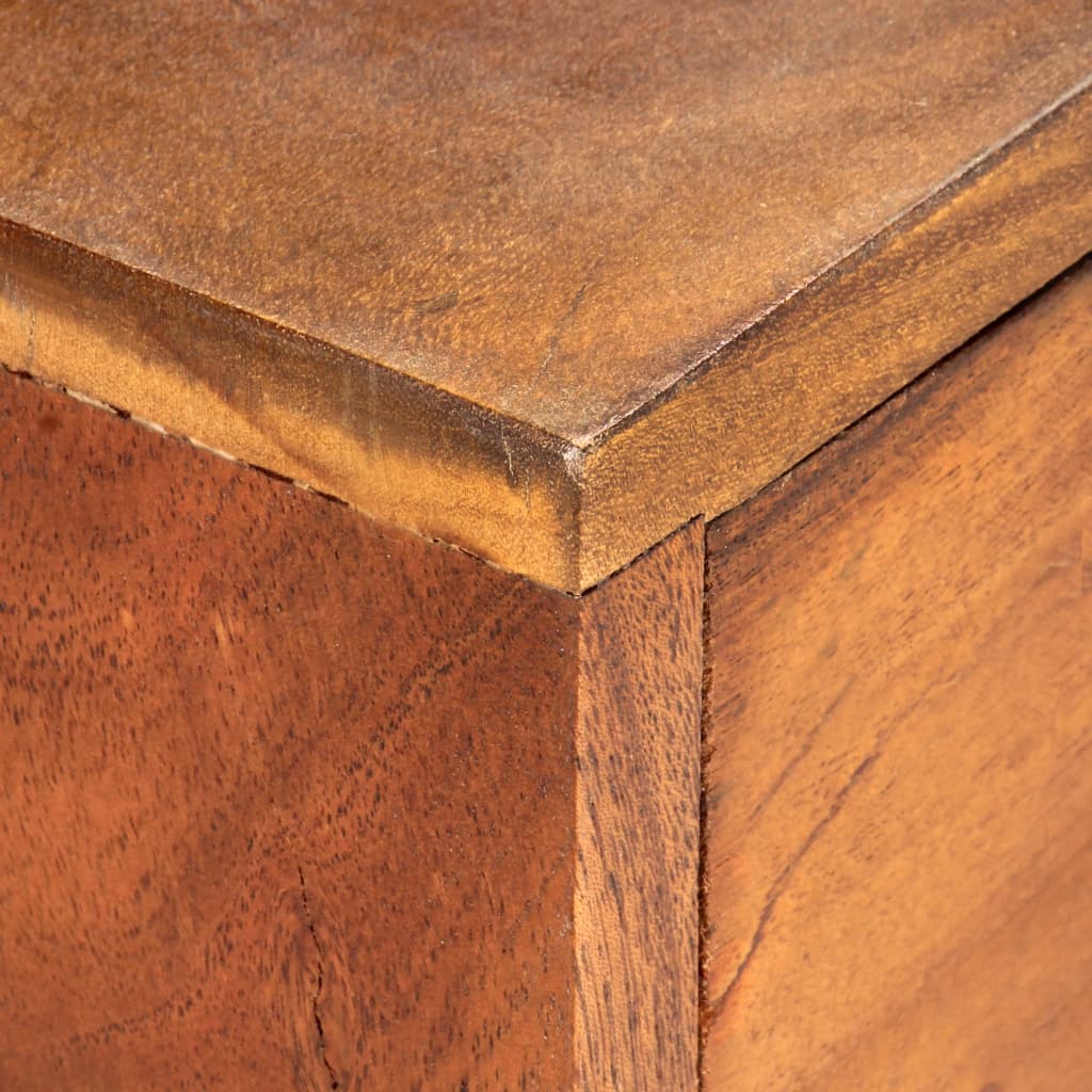 TV-Schrank 140×30×50 cm Massivholz Akazie