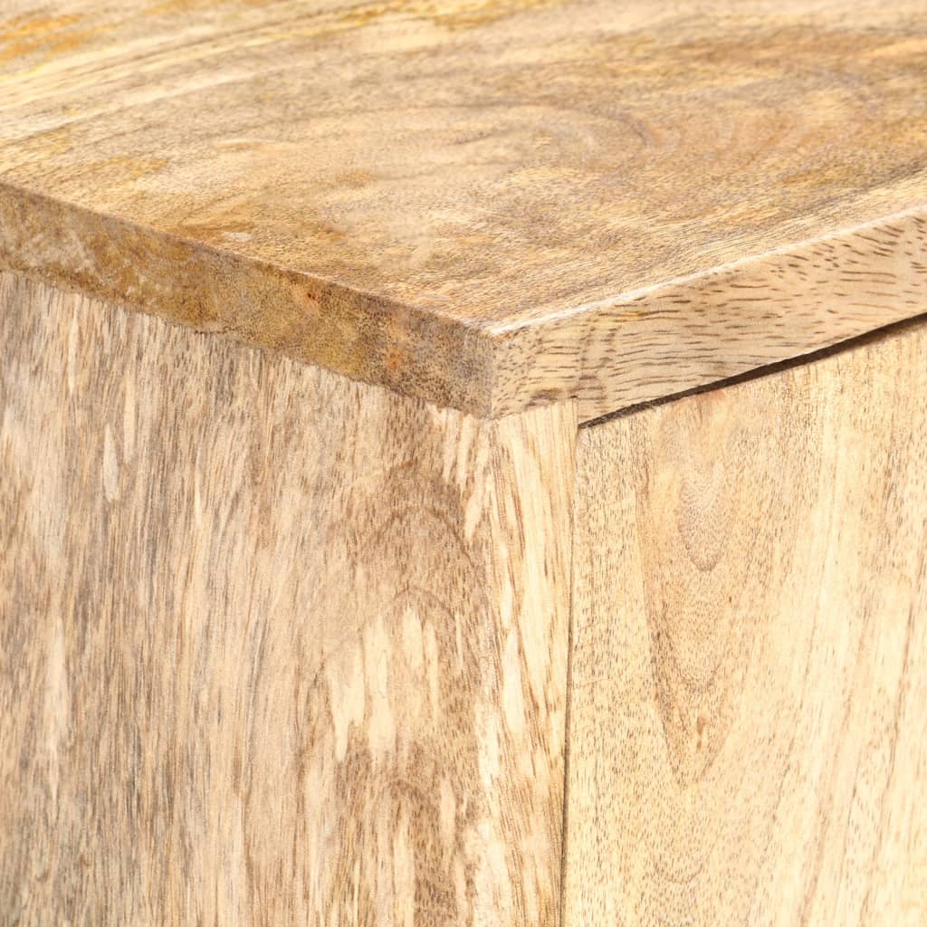 Highboard 80 x 30 x 100 cm Massivholz Mango