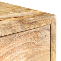 Thumbnail for Highboard 80 x 30 x 100 cm Massivholz Mango