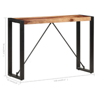 Thumbnail for Konsolentisch 110x35x76 cm Massivholz Palisander