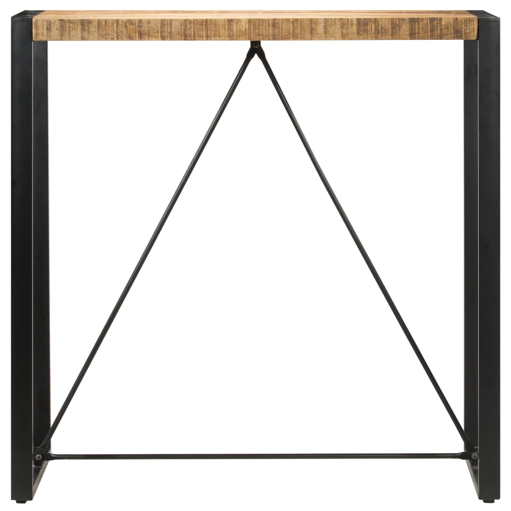 Bartisch 110 x 60 x 110 cm Massivholz Mango