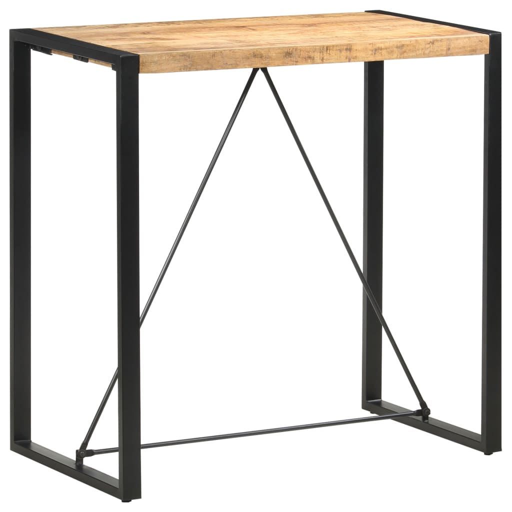 Bartisch 110 x 60 x 110 cm Massivholz Mango