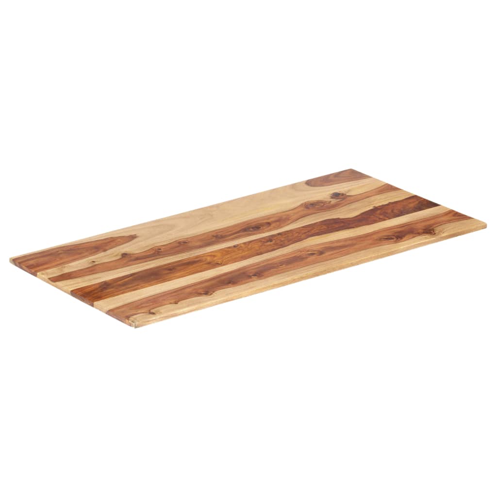 Tischplatte Massivholz Palisander 15-16 mm 60×100 cm