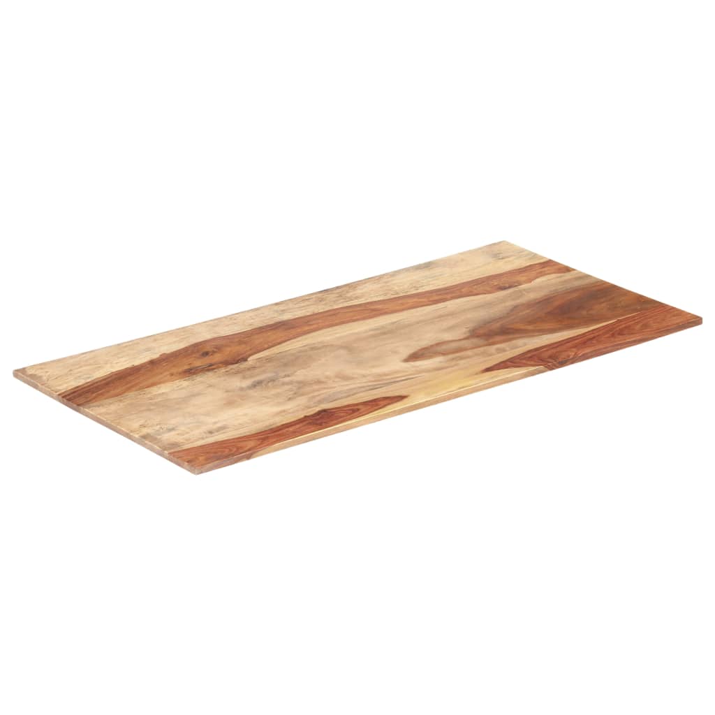 Tischplatte Massivholz Palisander 15-16 mm 60×100 cm