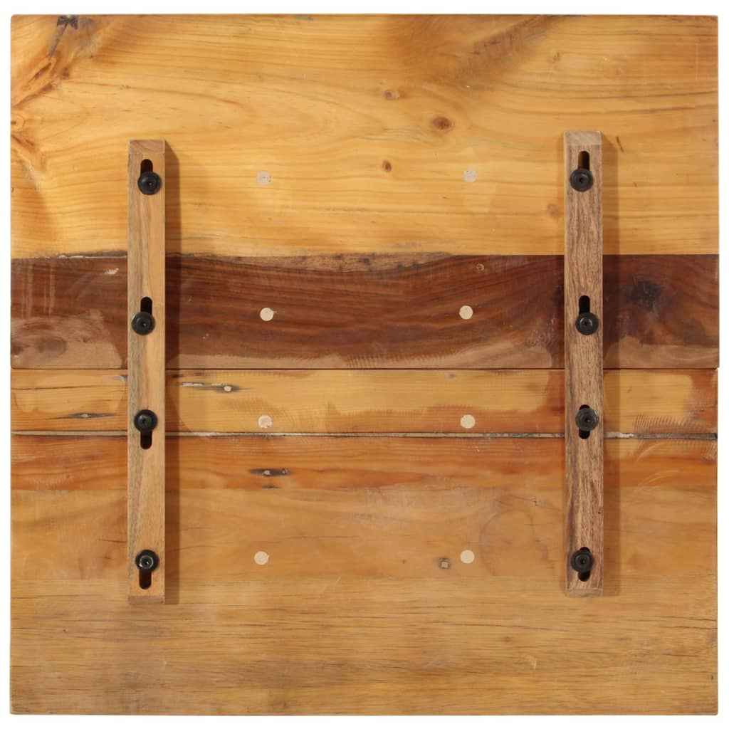 Tischplatte Quadratisch 60x60 cm 15-16 mm Altholz Massiv