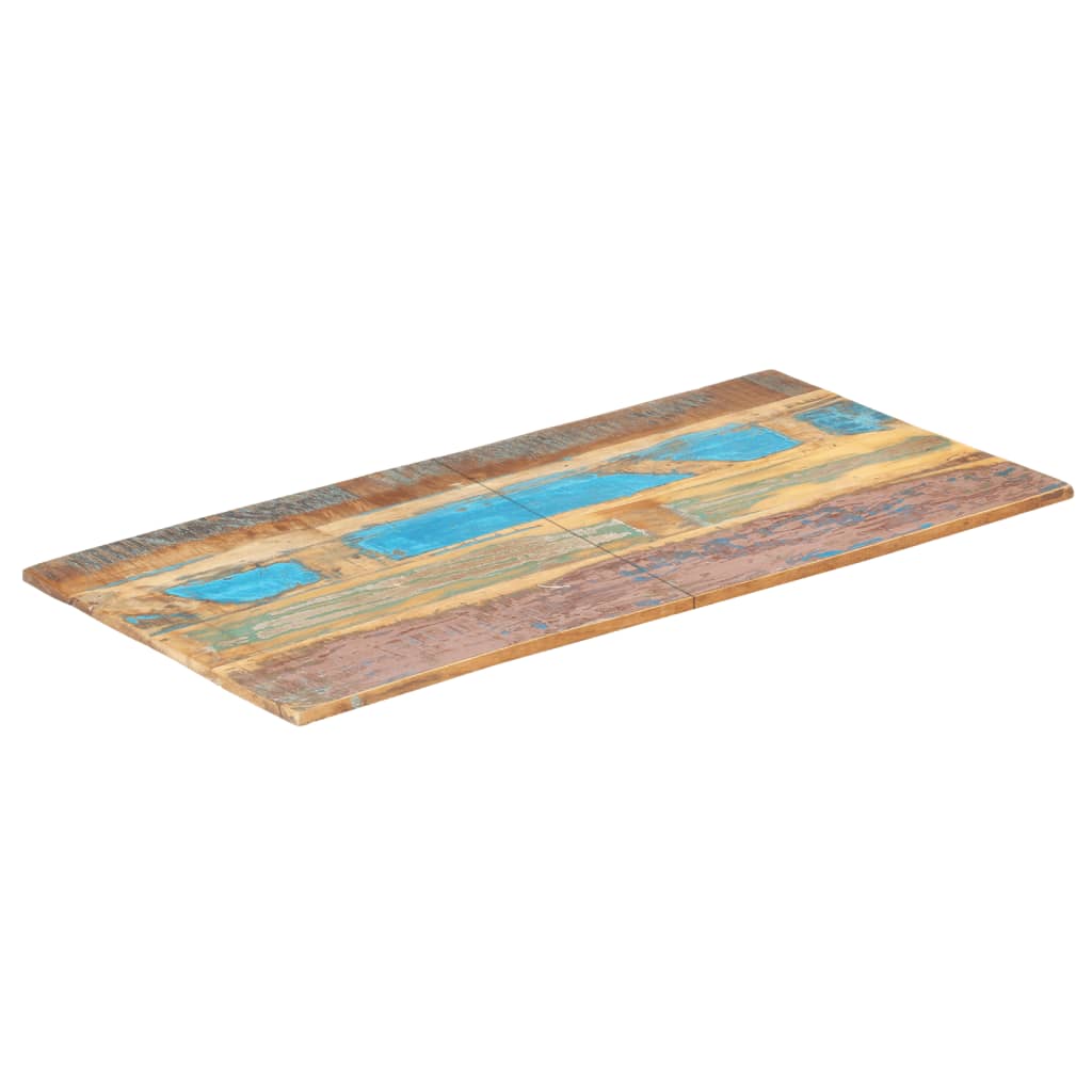 Tischplatte Rechteckig 60x120 cm 15-16 mm Altholz Massiv