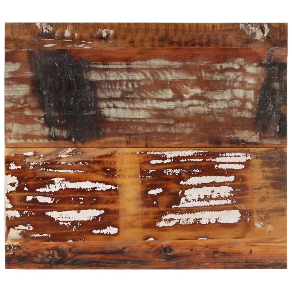 Tischplatte Rechteckig 70x80 cm 15-16 mm Altholz Massiv