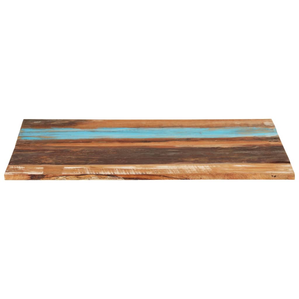 Tischplatte Quadratisch 80x80 cm 15-16 mm Altholz Massiv