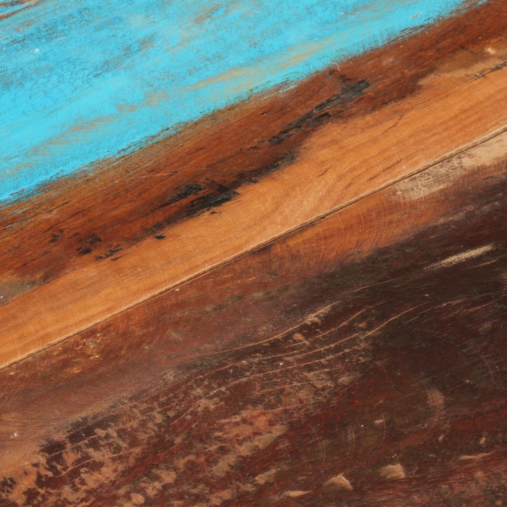 Tischplatte Quadratisch 80x80 cm 15-16 mm Altholz Massiv