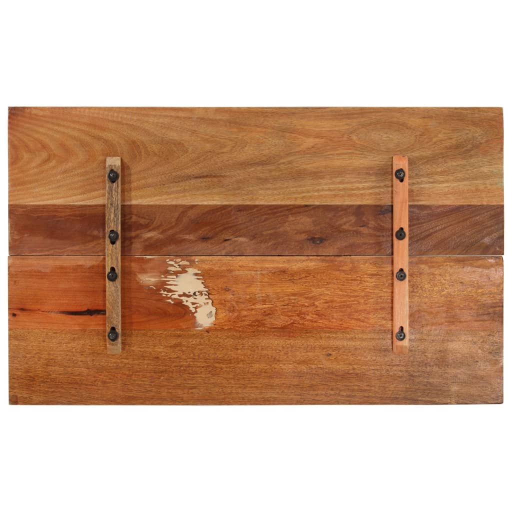 Tischplatte Rechteckig 60x100 cm 25-27 mm Altholz Massiv