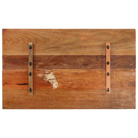 Thumbnail for Tischplatte Rechteckig 60x100 cm 25-27 mm Altholz Massiv