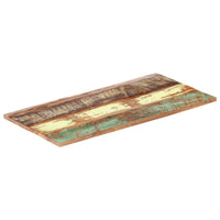 Thumbnail for Tischplatte Rechteckig 60x140 cm 25-27 mm Altholz Massiv