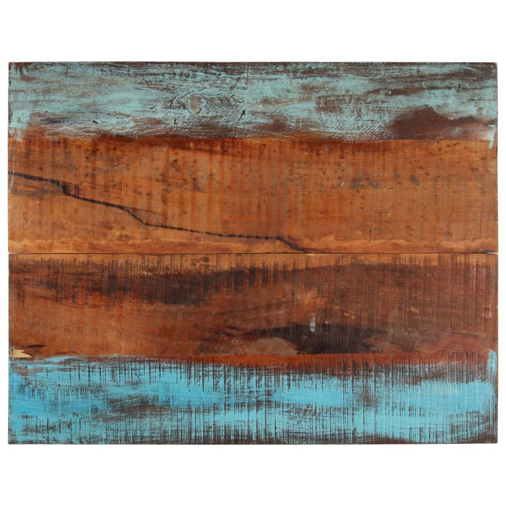 Tischplatte Rechteckig 70x90 cm 25-27 mm Altholz Massiv