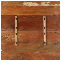 Thumbnail for Tischplatte Quadratisch 80x80 cm 25-27 mm Altholz Massiv