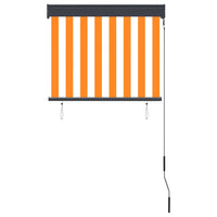 Thumbnail for Außenrollo 80 x 250 cm Weiß und Orange