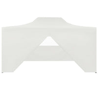 Thumbnail for Faltbares Partyzelt mit 4 Seitenwänden 3 x 4,5 m Weiß