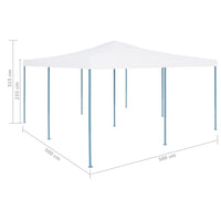 Thumbnail for Faltpavillon 5x5 m Weiß