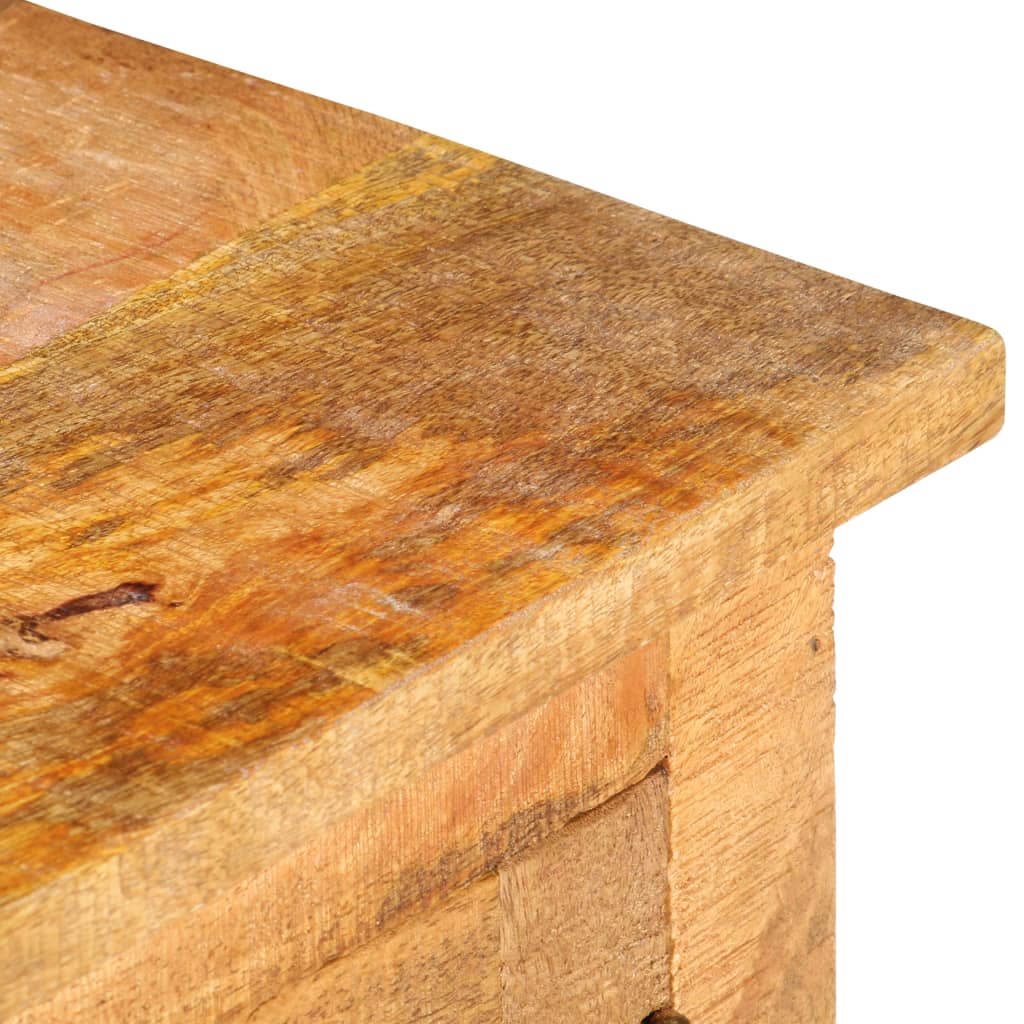 Aufbewahrungsbank 128 cm Massivholz Mango