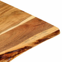 Thumbnail for Badezimmer-Waschtischplatte Massivholz Akazie 100x52x2,5 cm